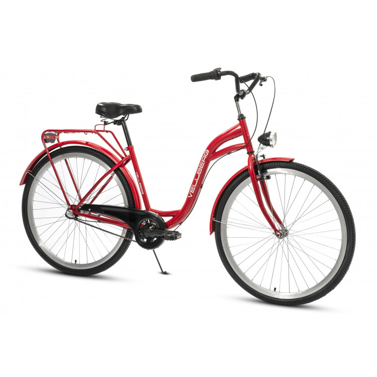 Mestský bicykel Vellberg NEXUS 28" 3 prevodový červený 